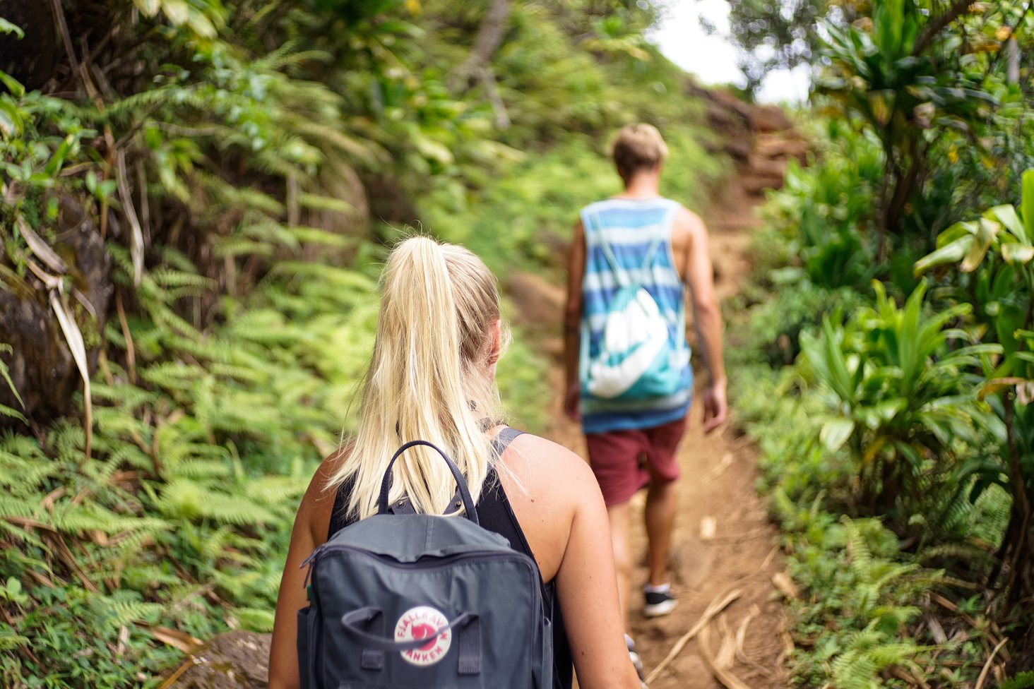 Couple on a Hike